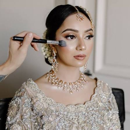 Bridal makeup at Bagalkot salon